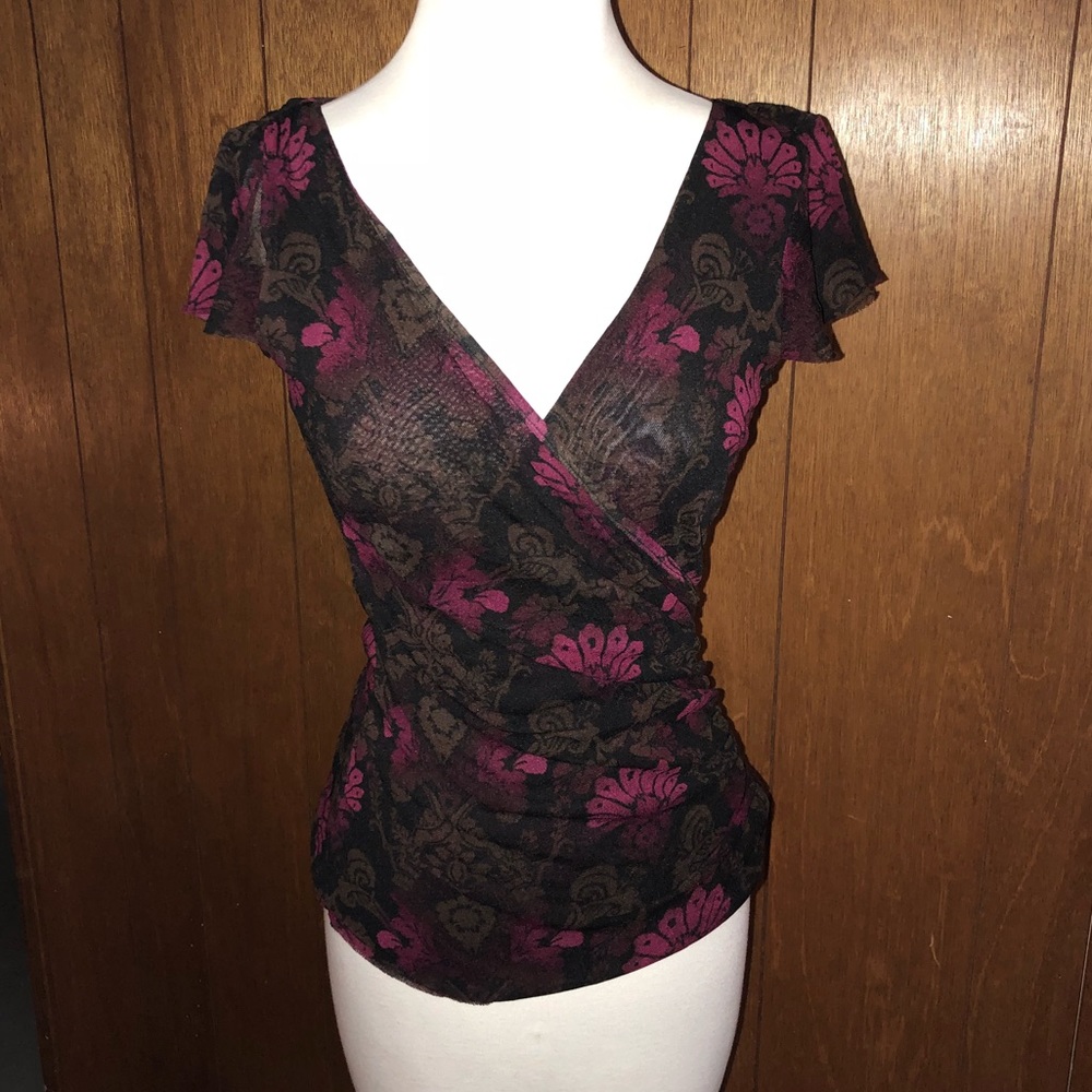 Express floral blouse